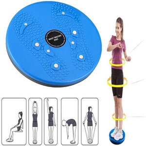 Lenzie Fitness Twister Plate for core workouts, featuring a textured surface for balance and stability exercises.