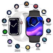 LENZIE T900 Pro Max Smart Health Watch with digital display, fitness tracking, and sleek black band on a white background.