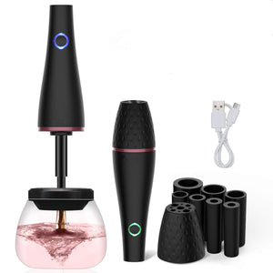 AUTOMATIC MAKE UP BRUSH CLEANER