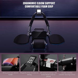 Automatic Elbow Support Abdominal Wheel