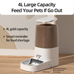 Pet Smart WIFI Automatic Food  Dispenser